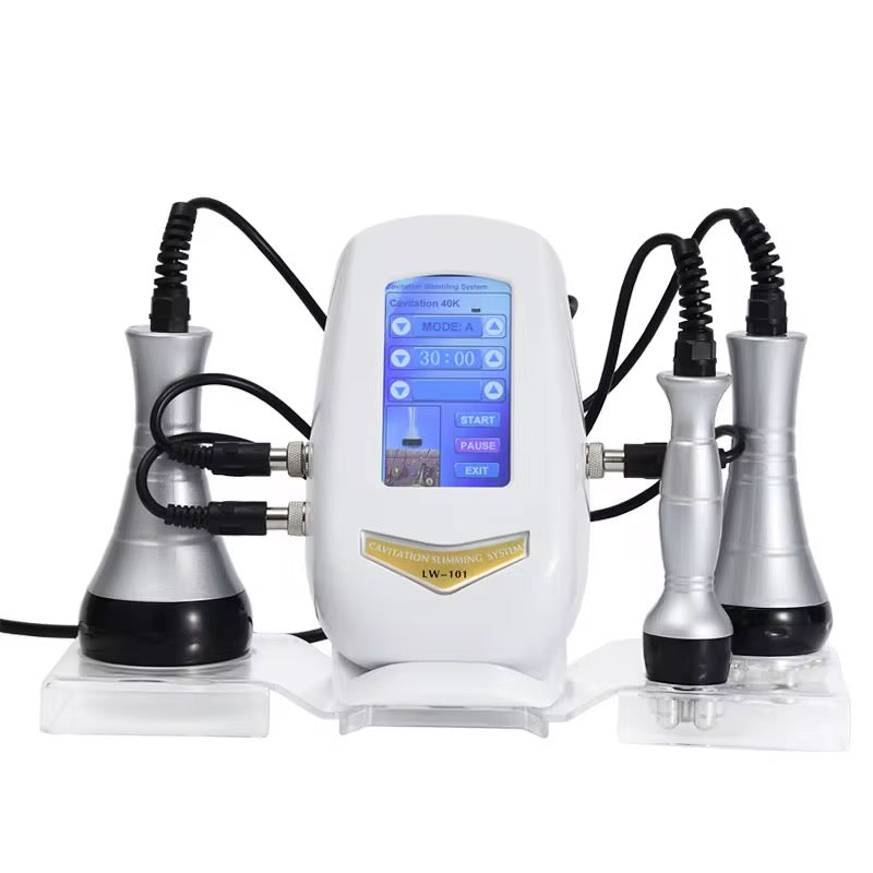 3 in 1 Multifunctional 40k Fat Burning Weight Loss Body Sculpting Radio Frequency Lipo Machine 80k Cavit Machine – 40K Cavitation & Multipolar RF Body Slimming Machine for Fat Reduction & Skin Tightening