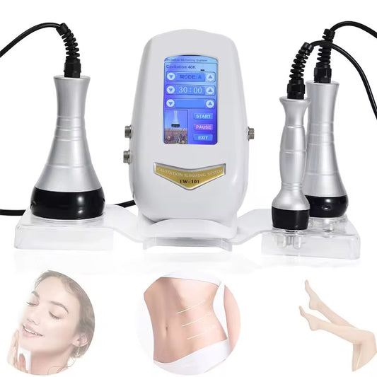 3 in 1 Multifunctional 40k Fat Burning Weight Loss Body Sculpting Radio Frequency Lipo Machine 80k Cavit Machine