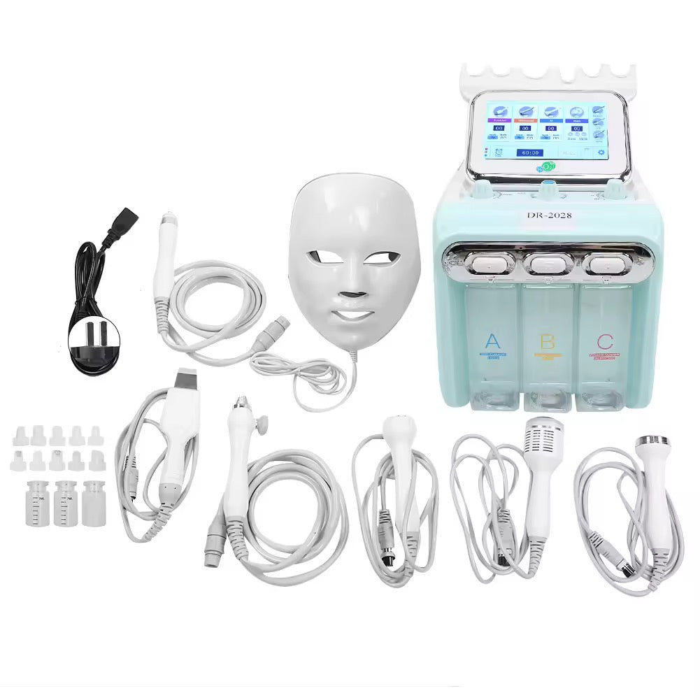 7 in 1 Hydra Dermabrasion Facial Cleaning Beauty Machine Hydro dermabrasion Facial Machine – Professional 7-in-1 HydraFacial Machine for Deep Cleansing, Hydration & Anti-Aging