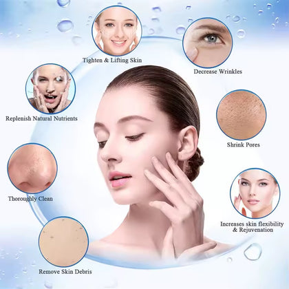 7 in 1 Hydra Dermabrasion Facial Cleaning Beauty Machine Hydro dermabrasion Facial Machine – Professional 7-in-1 HydraFacial Machine for Deep Cleansing, Hydration & Anti-Aging