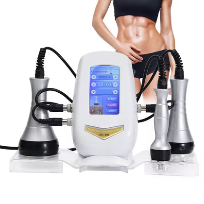 3 in 1 Multifunctional 40k Fat Burning Weight Loss Body Sculpting Radio Frequency Lipo Machine 80k Cavit Machine – 40K Cavitation & Multipolar RF Body Slimming Machine for Fat Reduction & Skin Tightening