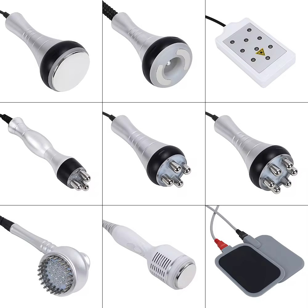 9 in 1 80k Cavitation Machine 2022 Vacuum Cavitation Slimming Equipment Laser Pads Lipo for Slimming Spa – Professional 7-in-1 HydraFacial Machine for Deep Cleansing, Hydration & Anti-Aging