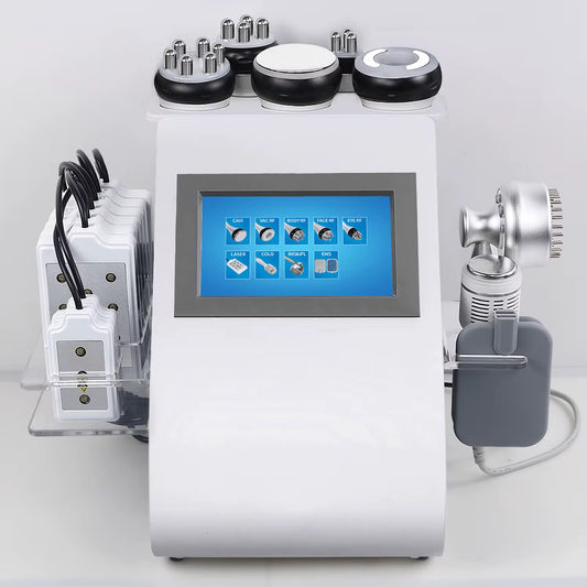 9 in 1 80k Cavitation Machine 2022 Vacuum Cavitation Slimming Equipment Laser Pads Lipo for Slimming Spa